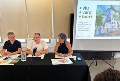 Vilanova presenta un projecte de 23,3 milions per transformar els barris de Sant Joan i Molí de Vent. Ajuntament de Vilanova